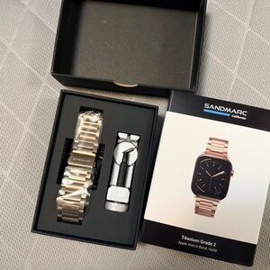 Titanium Grade 2 Apple Watch Band - Gold